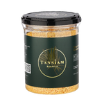 Tansiam Palmyra Sugar in a clear package, showcasing the natural white, crystalline sugar product from the Tansiam grocery brand.