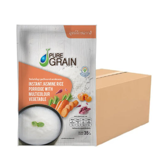 PURE GRAIN Instant Porridge Multi-colored Porridge (whole Box Of