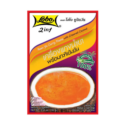 Lobo Selling The Whole Box Two-in-One Curry Paste With