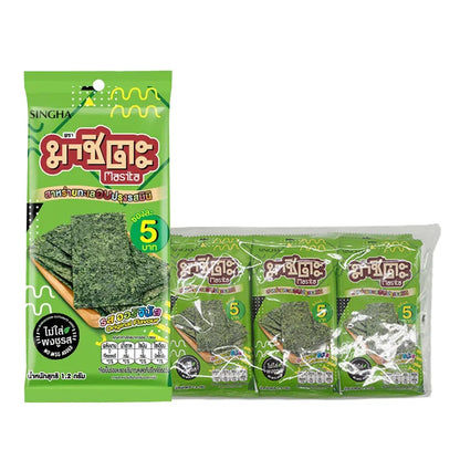 Masita Roasted Seaweed Mini Original Flavour 12 Pcs 1.2g