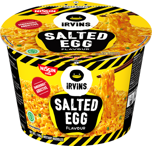 Nissin Irvins Salted Egg Flavour