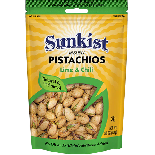 Sunkist Lime & Chili Pistachios