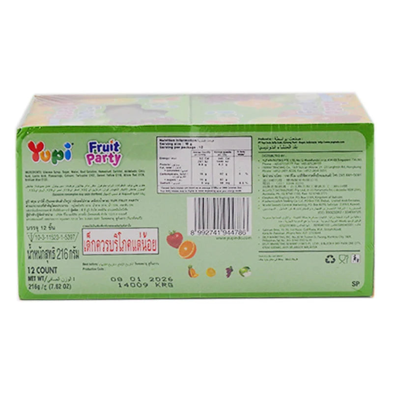 Yupi Gummy Fruit Party 18g