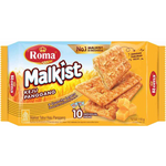 Malkist Sprinkle Cheese confectionery snacks showing crispy crackers topped with cheese and colorful sprinkles.