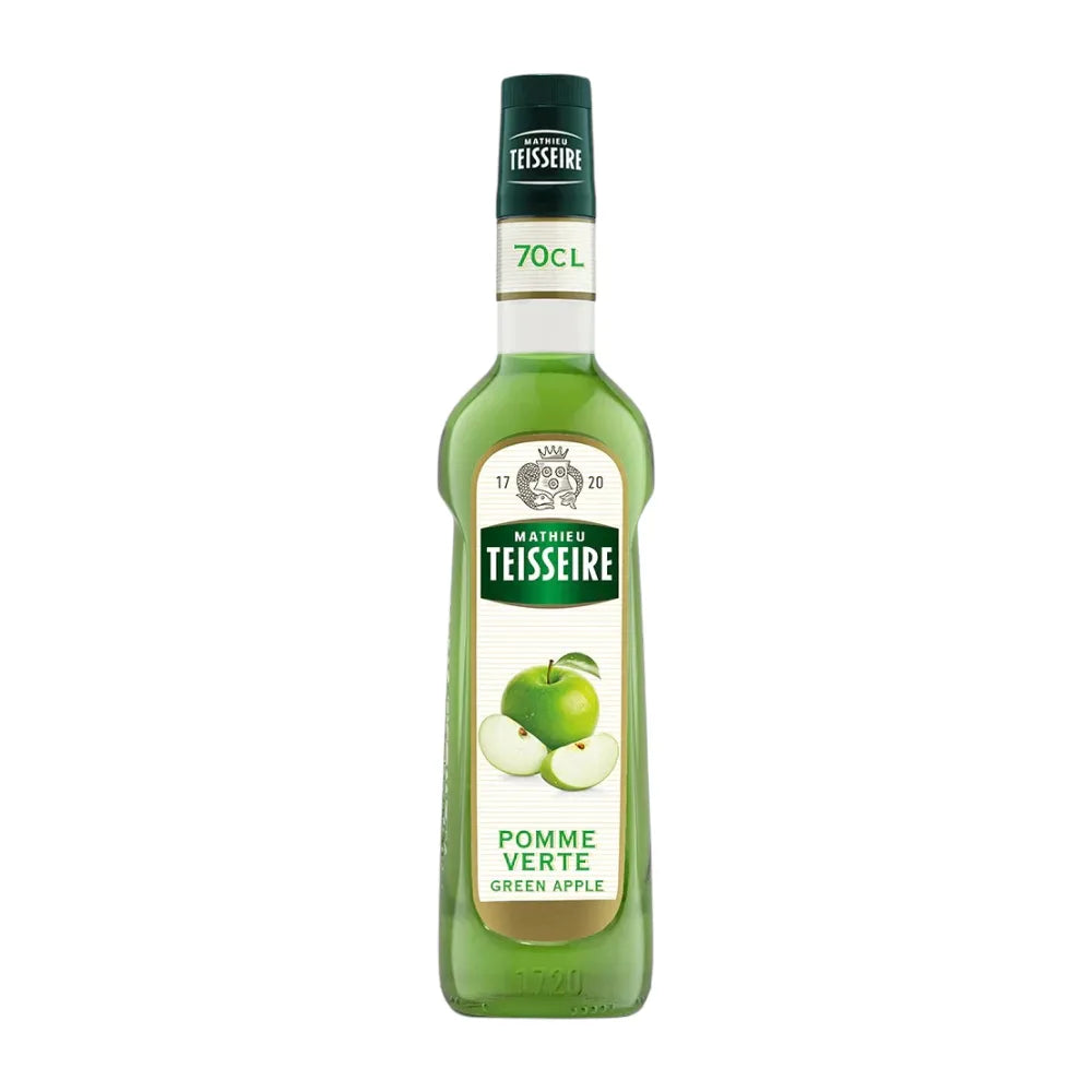 Mathieu Teisseire Green Apple Syrup . (green Apple Syrup) Syrup