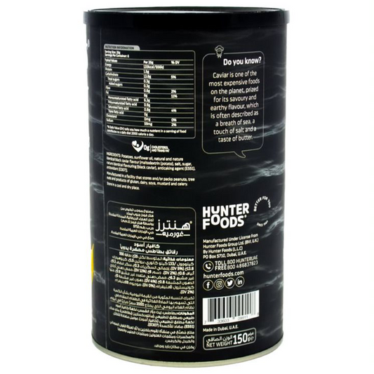 Hunter's Potato Chips Black Caviar