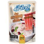 Fathai Hot Pot instant concentrated pork bone soup in a jar, ready to add rich flavor to Asian hot pot dishes.