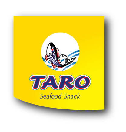 Taro Fish Snack Barbecue Flavoured 50g x12