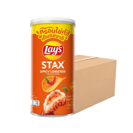 LAYS STAX SPICY LOBSTER 65g x24