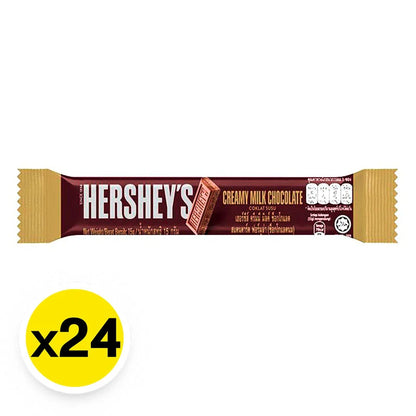 Hersheys Creamy Milk Chocolate 15g x24