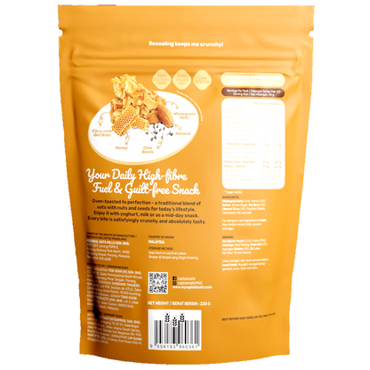 Captain Oats Honey Almond Granola