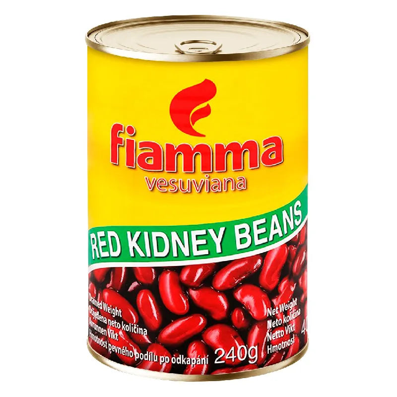 FIAMMA VESUVIANA Red Kidney Beans In Brine 400g