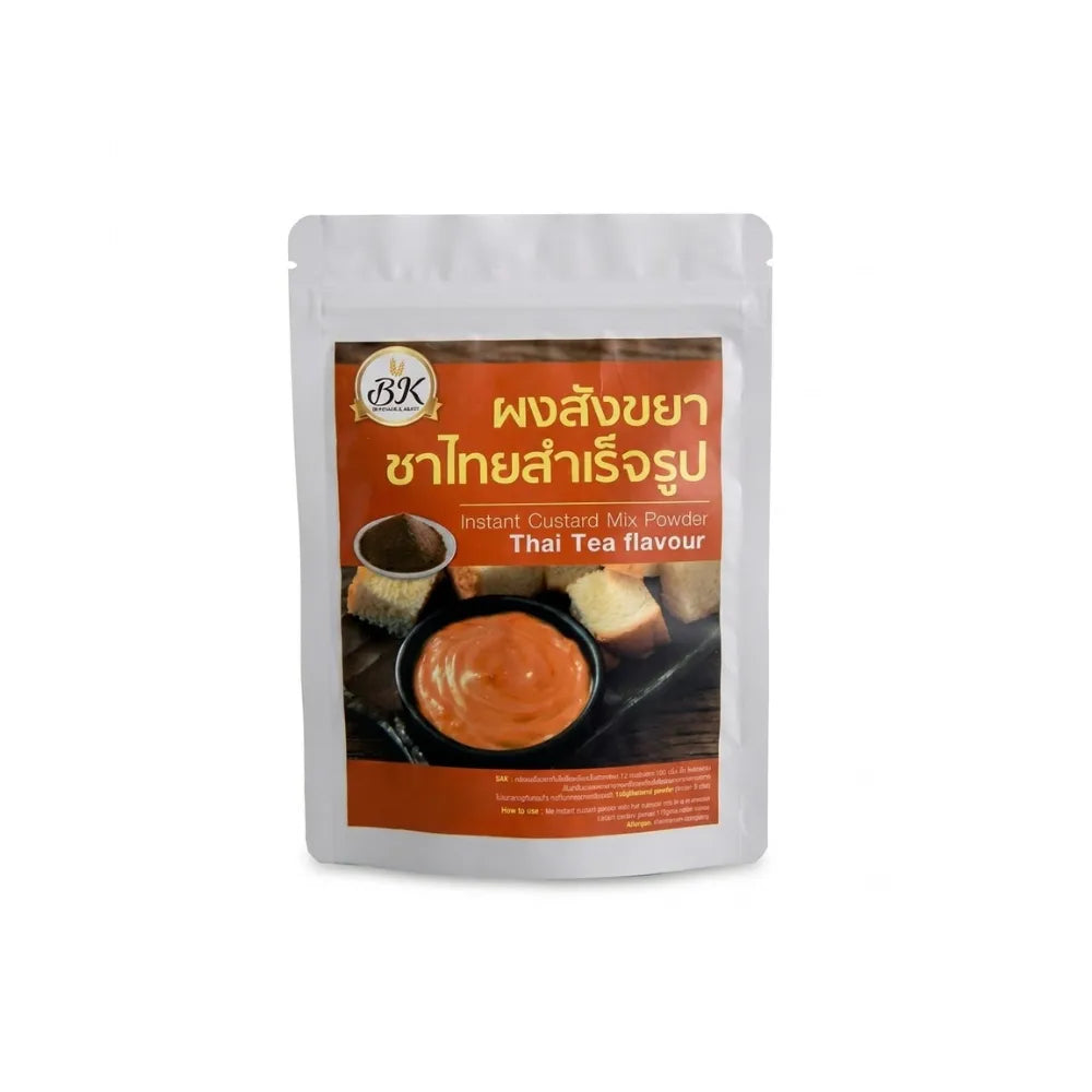 BK BAKERY Thai Tea Flavored Instant Custard Powder Can Be Used