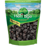 Heritage Figs confectionery snacks featuring fresh, ripe figs in a natural, appealing presentation.