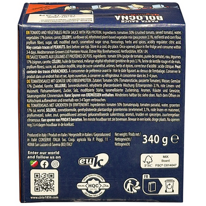 Cirio Vegan Ragu Bologna Pasta Sauce