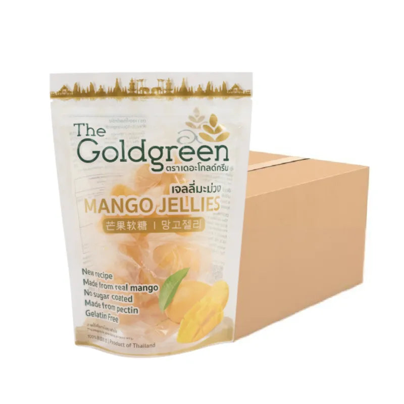 THE GOLDGREEN [whole Box 40] - Mango Jelly MANGO JELLIES 200g