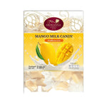 Sriwanna Mango Flavored Milk Candy 110g, a sweet confectionery snack with mango and milk flavoring, in colorful packaging.