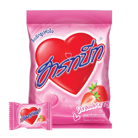HARTBEAT Candy Strawberry Flavor 100 Pcs