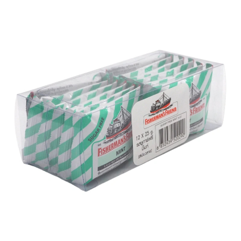 Fishermans Friend Sugar-Free Mint Lozenges x12