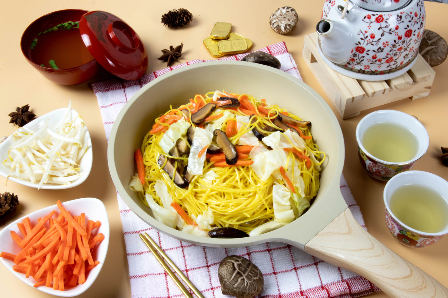 Rabbit Brand Yellow Chinese Noodles 1kg