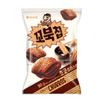 Orion Kobuk Chip snack in colorful packaging, dry grocery snack, confectionery item, popular Orion brand snack.