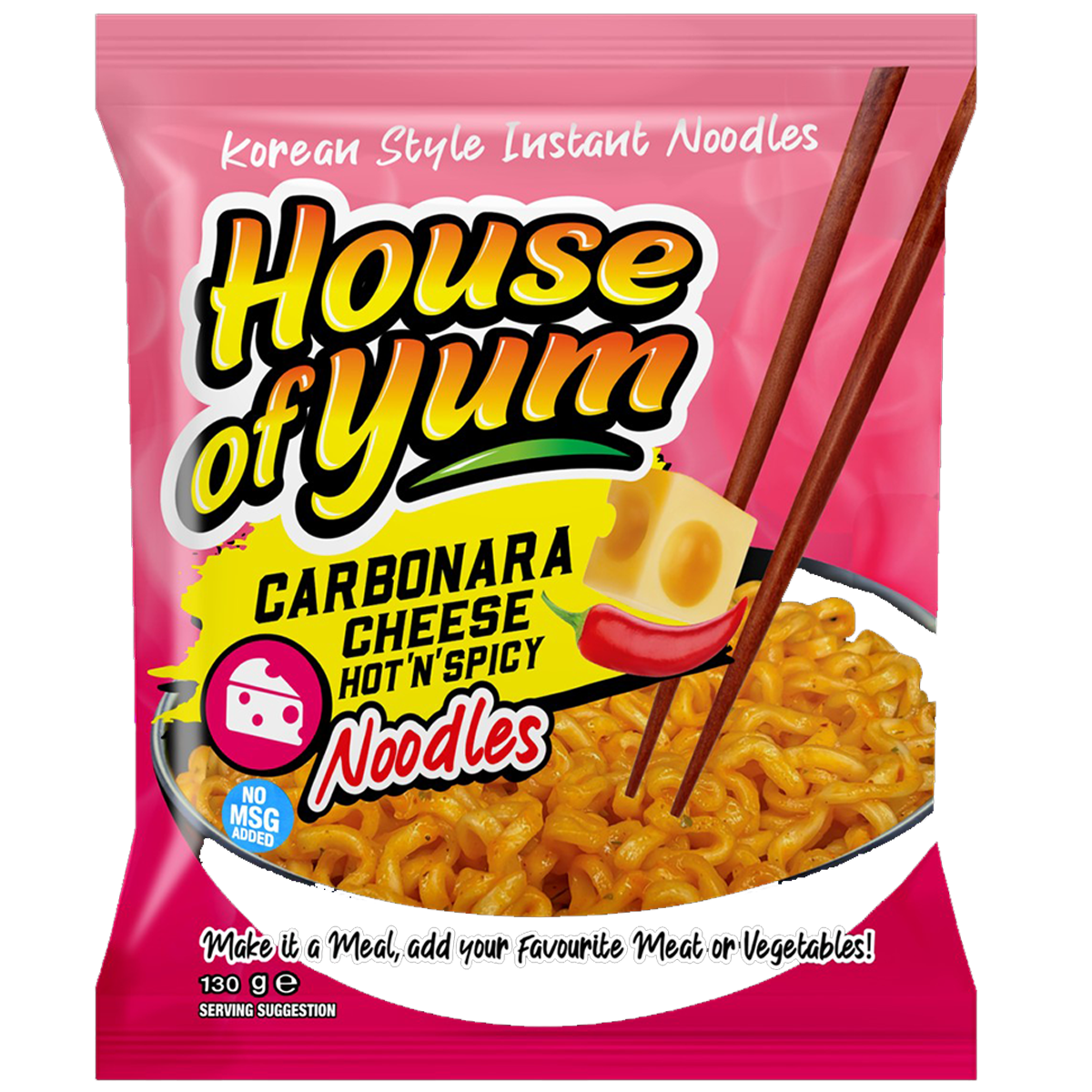 House Of Yum Instant Noodles Carbonara Cheese