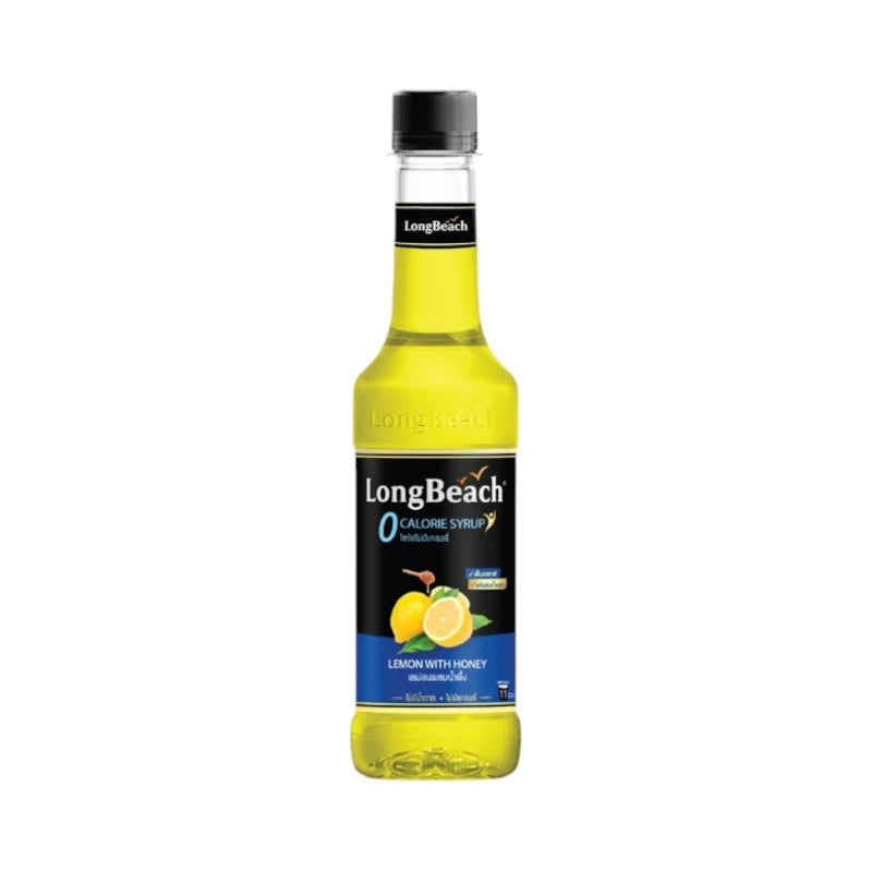 Longbeach Zero Calories Lemon Honey Syrup No Sugar/ No Calories/