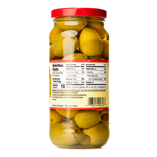 Mezzetta Jalapeno Stuffed Olives