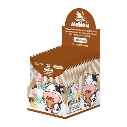 Menom Milk Tablets Chocolate 10g x24