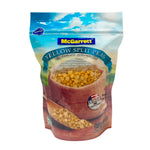 Mcgarrett Split Soybeans in 500g package, dry grocery product with green split soybeans ready for cooking or recipes.
