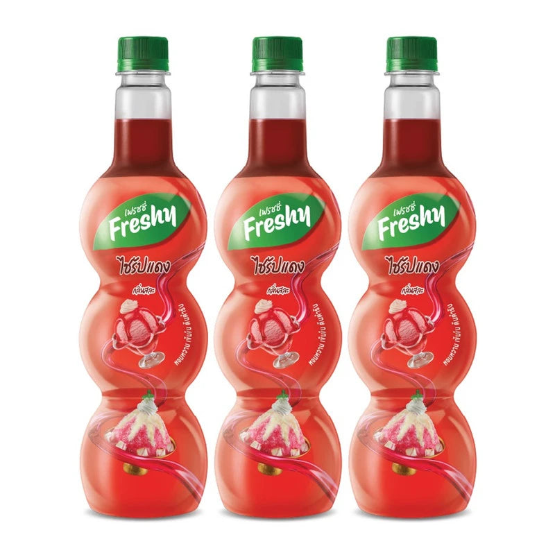 FRESHY Syrup Sala Flavoured 710ml x3