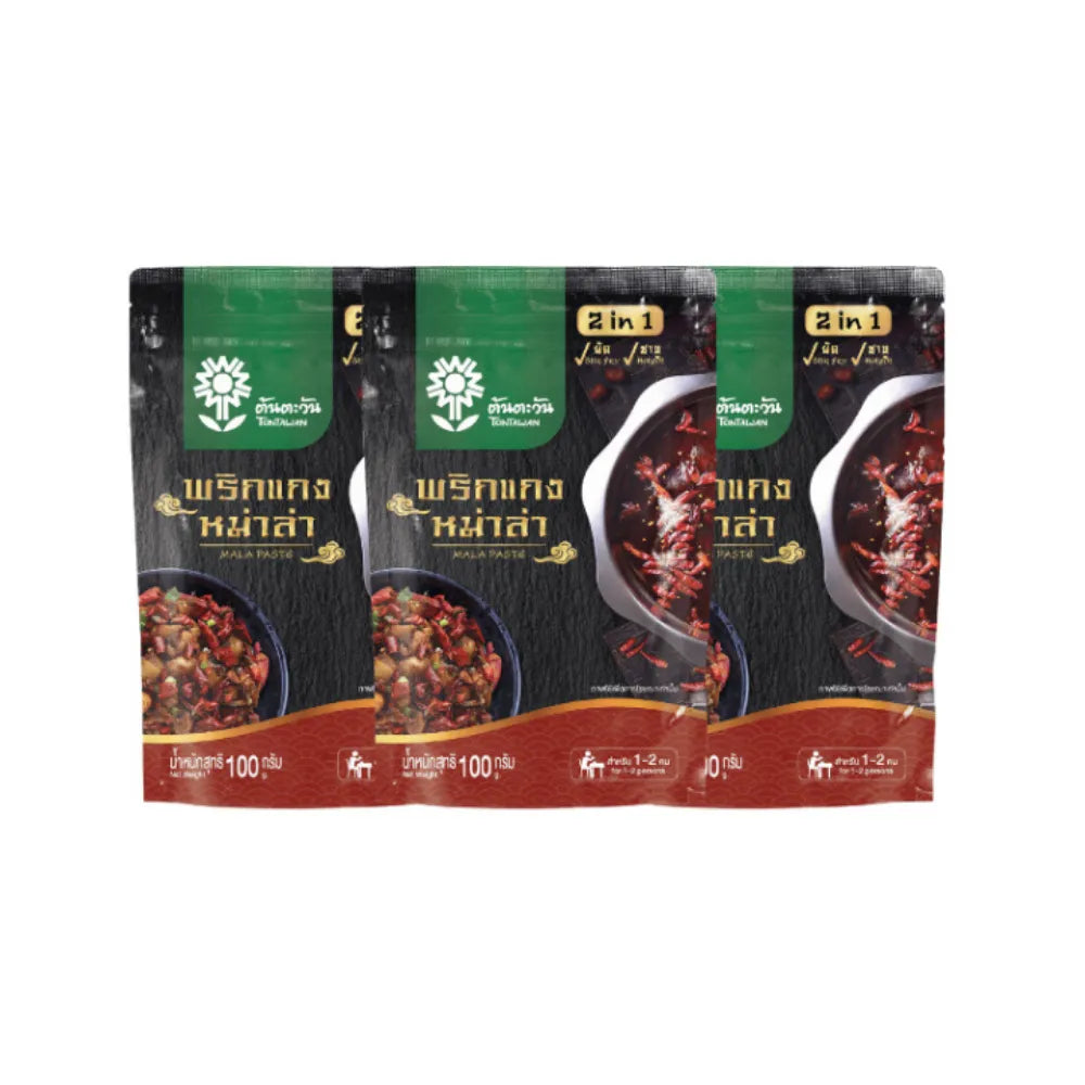 Tontawan Mala Soup X3 100g