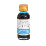 Winner Food Color 102 Sky Blue in a grocery product bottle, vibrant blue liquid dye for baking and cooking.
