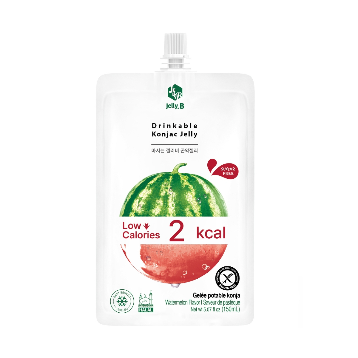 Jelly B Konjac Jelly Watermelon Flavor
