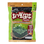 Roasted Masita Seaweed snack in original flavor, showing crispy, golden seaweed sheets with a textured surface.