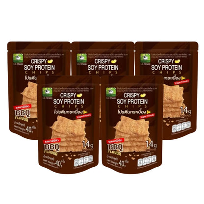 LILSHEEP Lil Cheep Protein BBQ Tiles 5 Packs 40g
