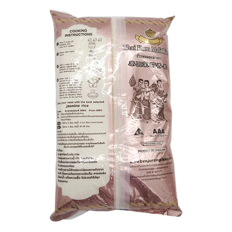 Benjarong Jasmine Rice 5kg