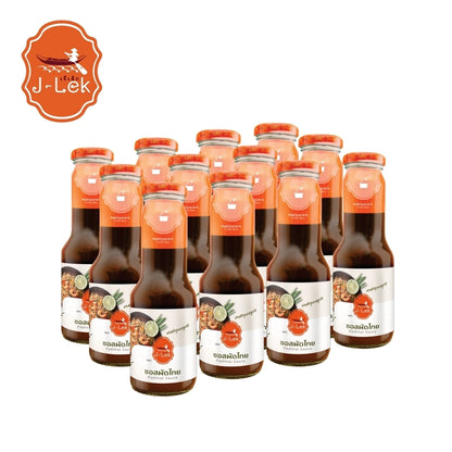 J-lek Jae Lek Pad Thai Sauce Glass Bottle Bottles 360g