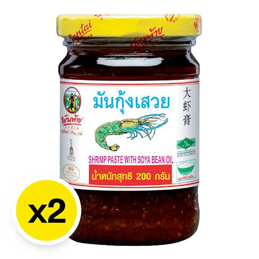 Pantainorasingh Shrimp Paste With Soy Bean Oil 200g x2