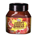 Nims Chocolate Spread jar, creamy brown chocolate spread from Nims Dry Grocery collection, shown in a close-up image.