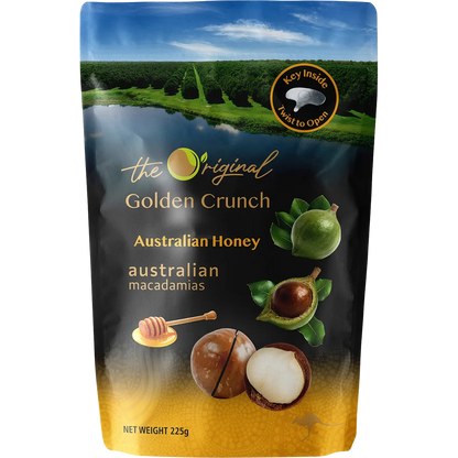 The Original Australian Honey Golden Crunch Macadamias