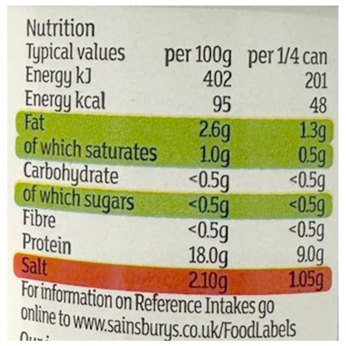 Sainsbury's Lean Cooked Ham