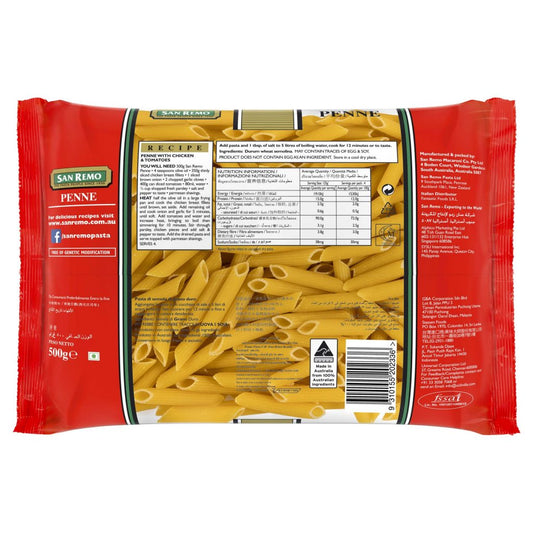 San Remo Penne Macaroni