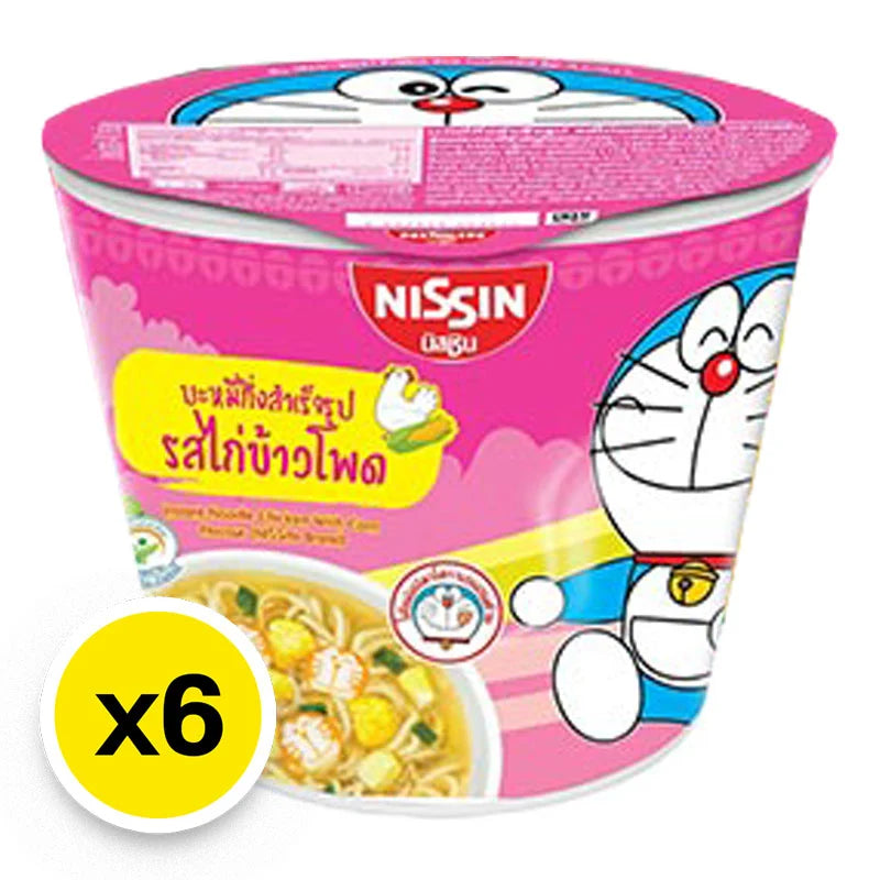 Nissin Doraemon Corn Chicken 40g x6