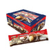 GRINNY CHOCOLATE COATED SNACK FILLED WITH MILK CREAM . (BOX