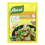 Knorr Pork Seasoning Powder 400g jar showing dry seasoning powder for cooking, labeled with Knorr branding and product details.