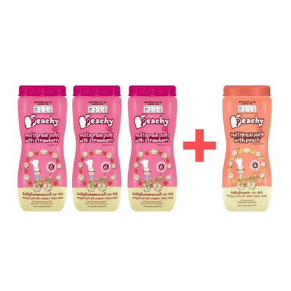 Peachy Buy 3 Get 1 Free Jars Of Cereal Puff Snacks Jar Puffs