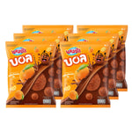 Campus Orange Chocolate Flavored Snack, 48g, confectionery treat with vibrant orange and chocolate coating.