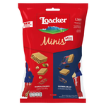 Loacker Mini Assorted confectionery snacks featuring a variety of small, colorful, individually wrapped treats in an appealing display.