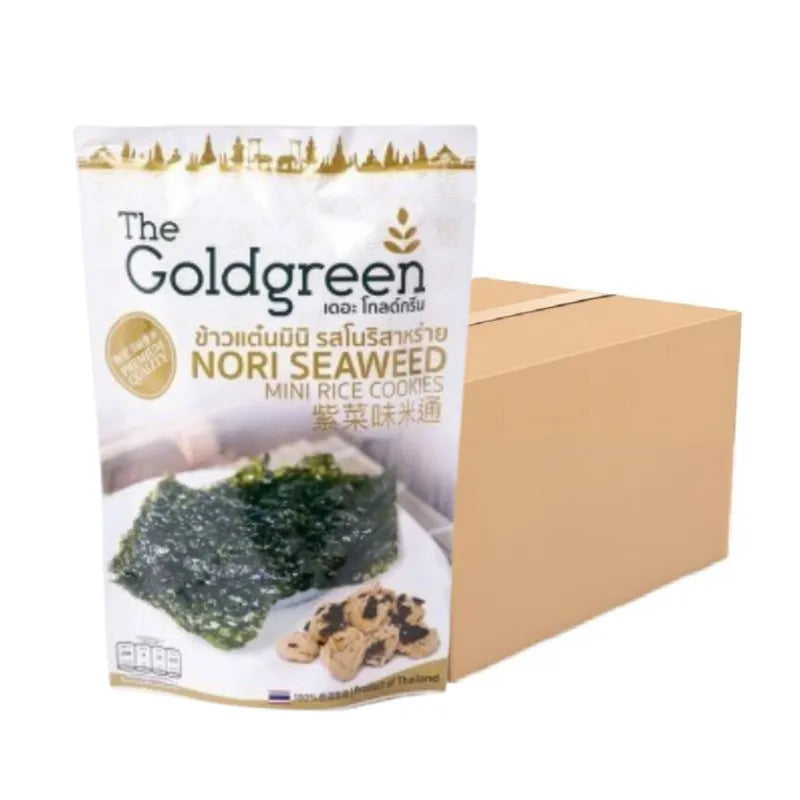 THE GOLDGREEN [promotion Pack 10] - MINI RICE COOKIES NORI